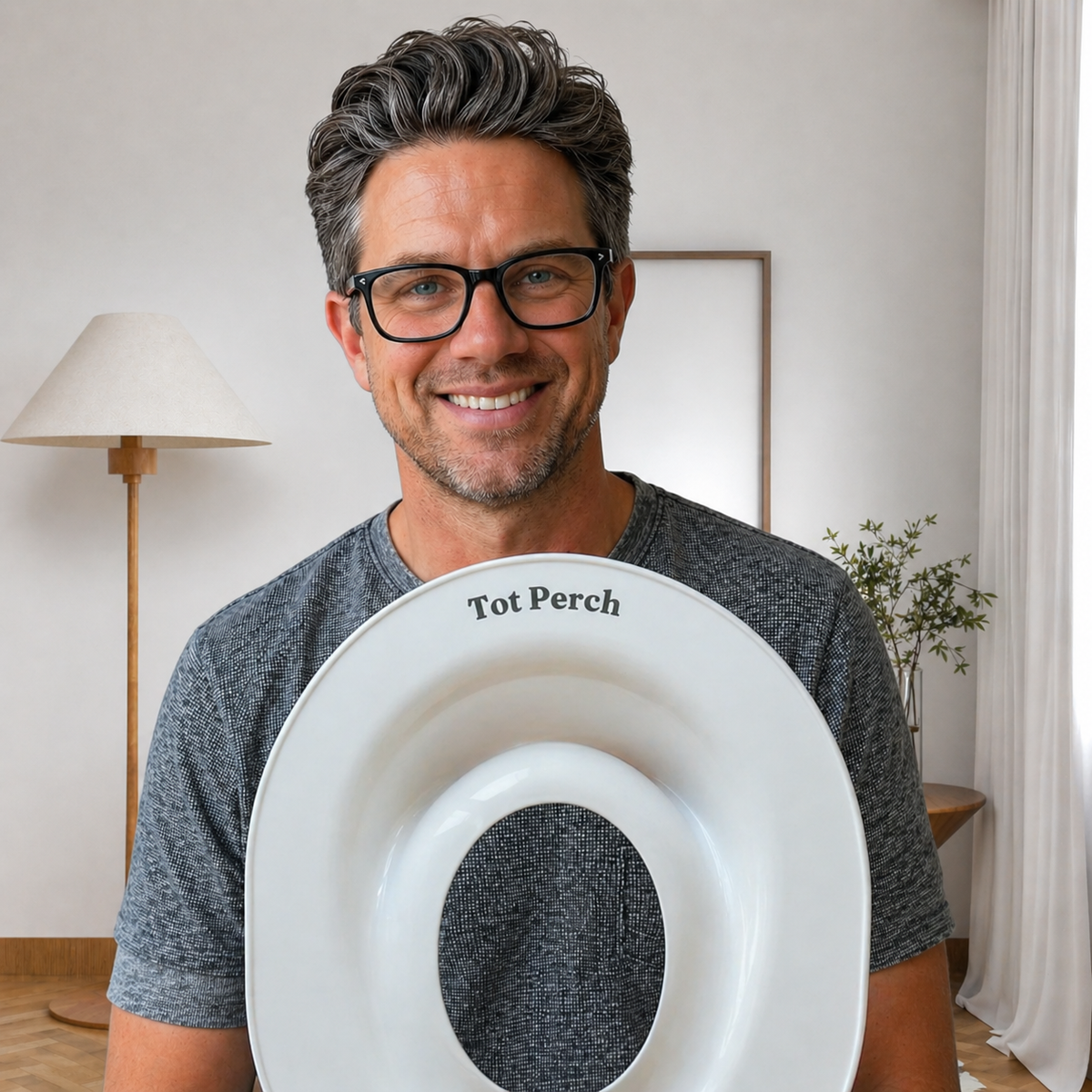 Matt and Kathryn, founders of Tot Perch — parents of two daughters