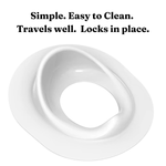 Tot Perch one-piece potty seat reducer — the seat for the years after potty training